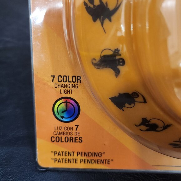 New in Package! EZ Solar Powered Pumpkin Hat/Pumpkin Solar Light - Picture 2 of 7